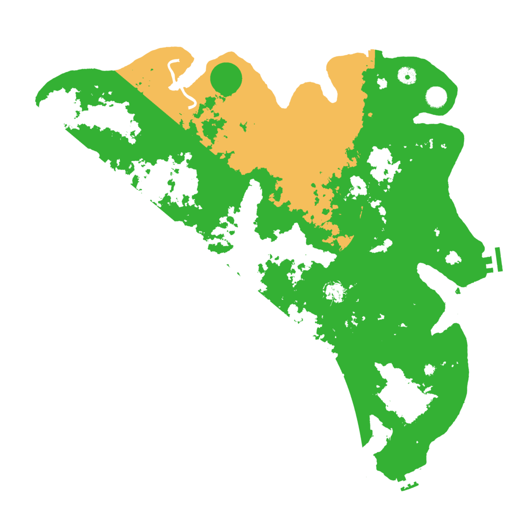 Biome Rust Map: Procedural Map, Size: 4250, Seed: 36875