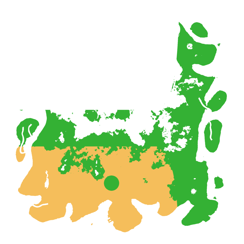 Biome Rust Map: Procedural Map, Size: 4250, Seed: 372552965