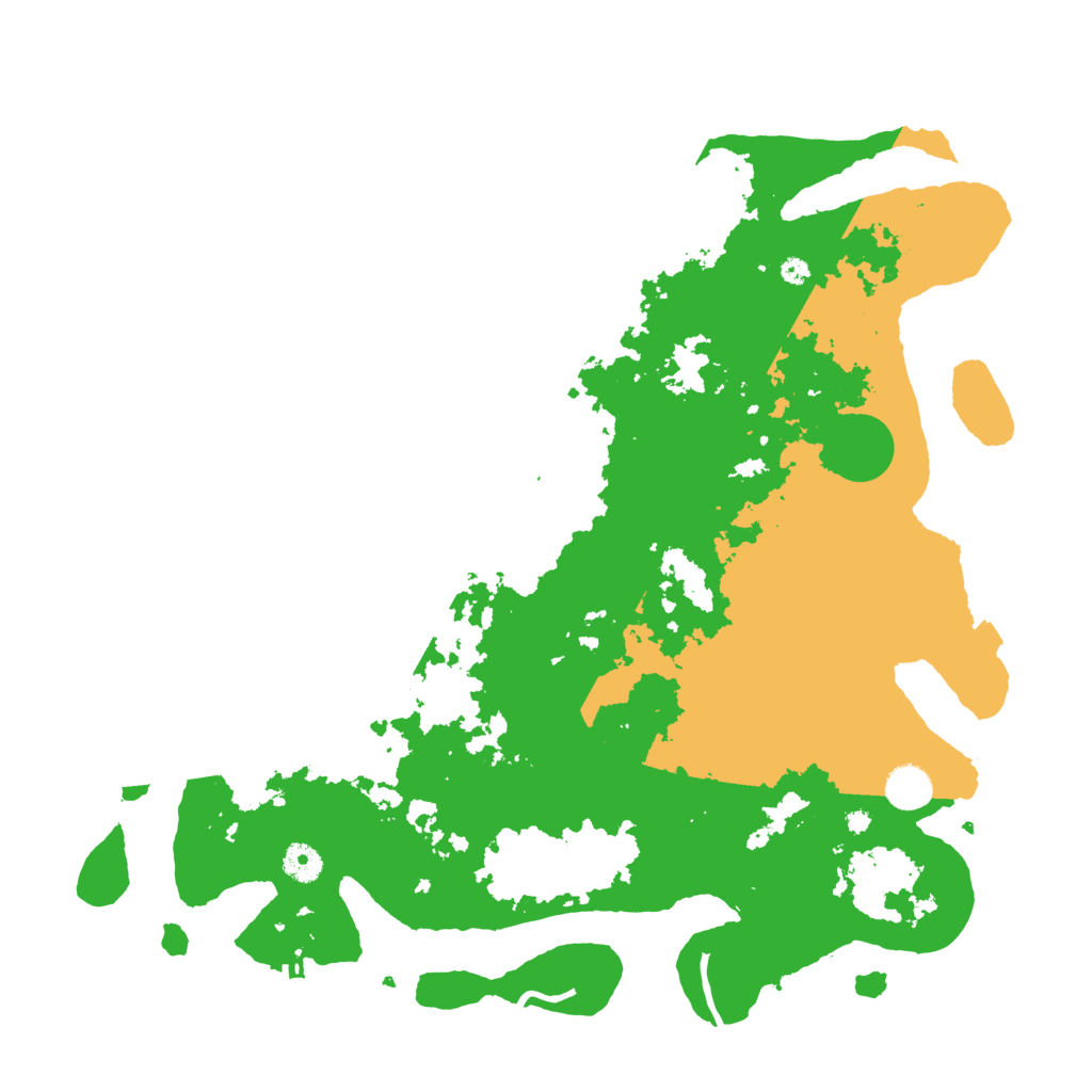 Biome Rust Map: Procedural Map, Size: 4250, Seed: 42082