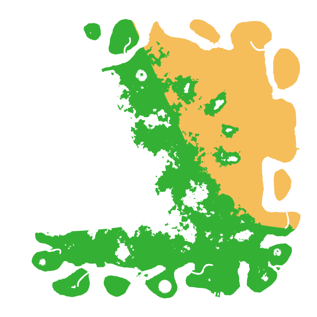 Biome Rust Map: Procedural Map, Size: 4300, Seed: 75702744