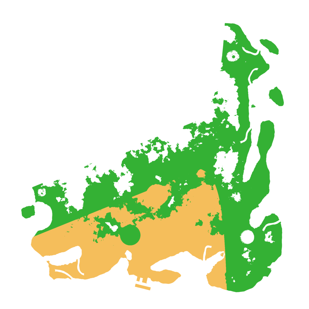 Biome Rust Map: Procedural Map, Size: 4000, Seed: 189968317