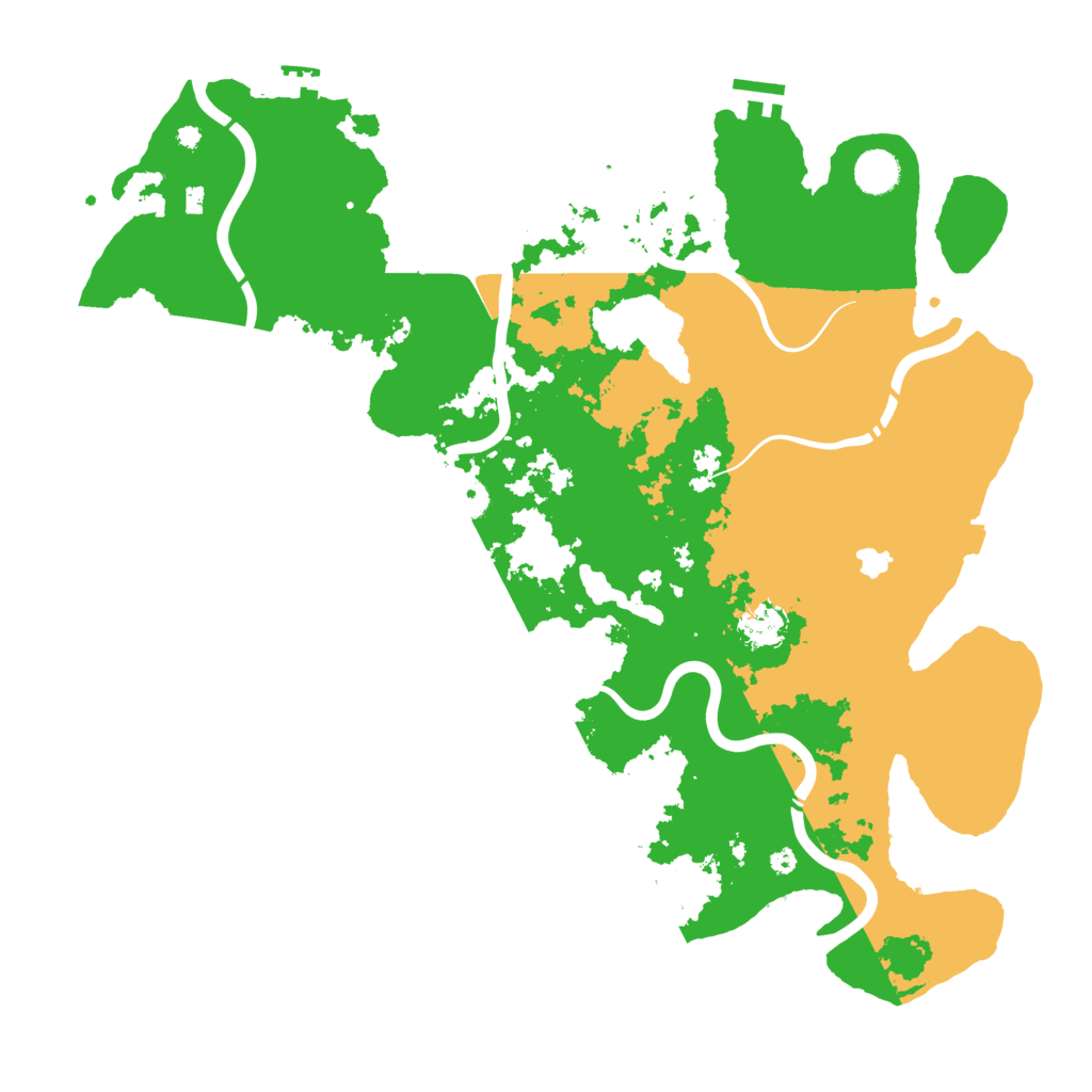 Biome Rust Map: Procedural Map, Size: 4250, Seed: 1697916710