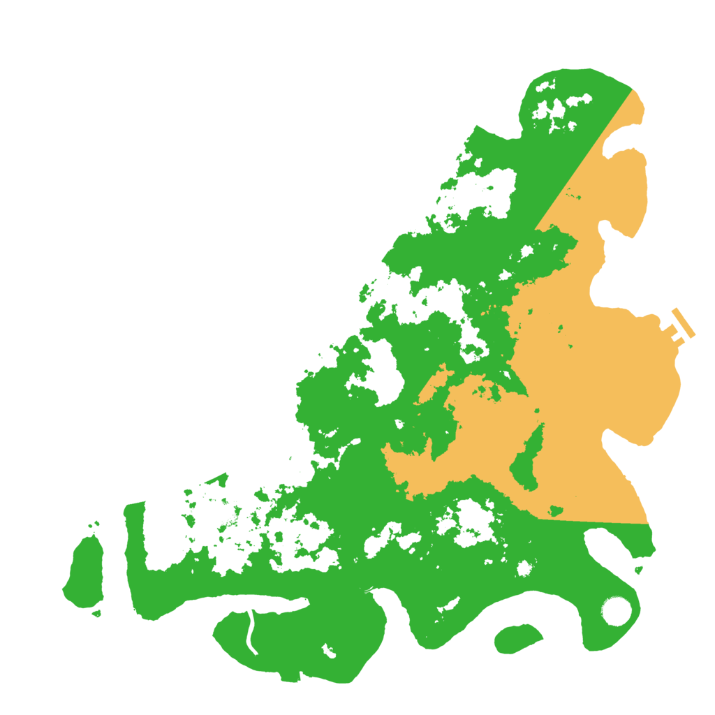 Biome Rust Map: Procedural Map, Size: 4300, Seed: 1723972608