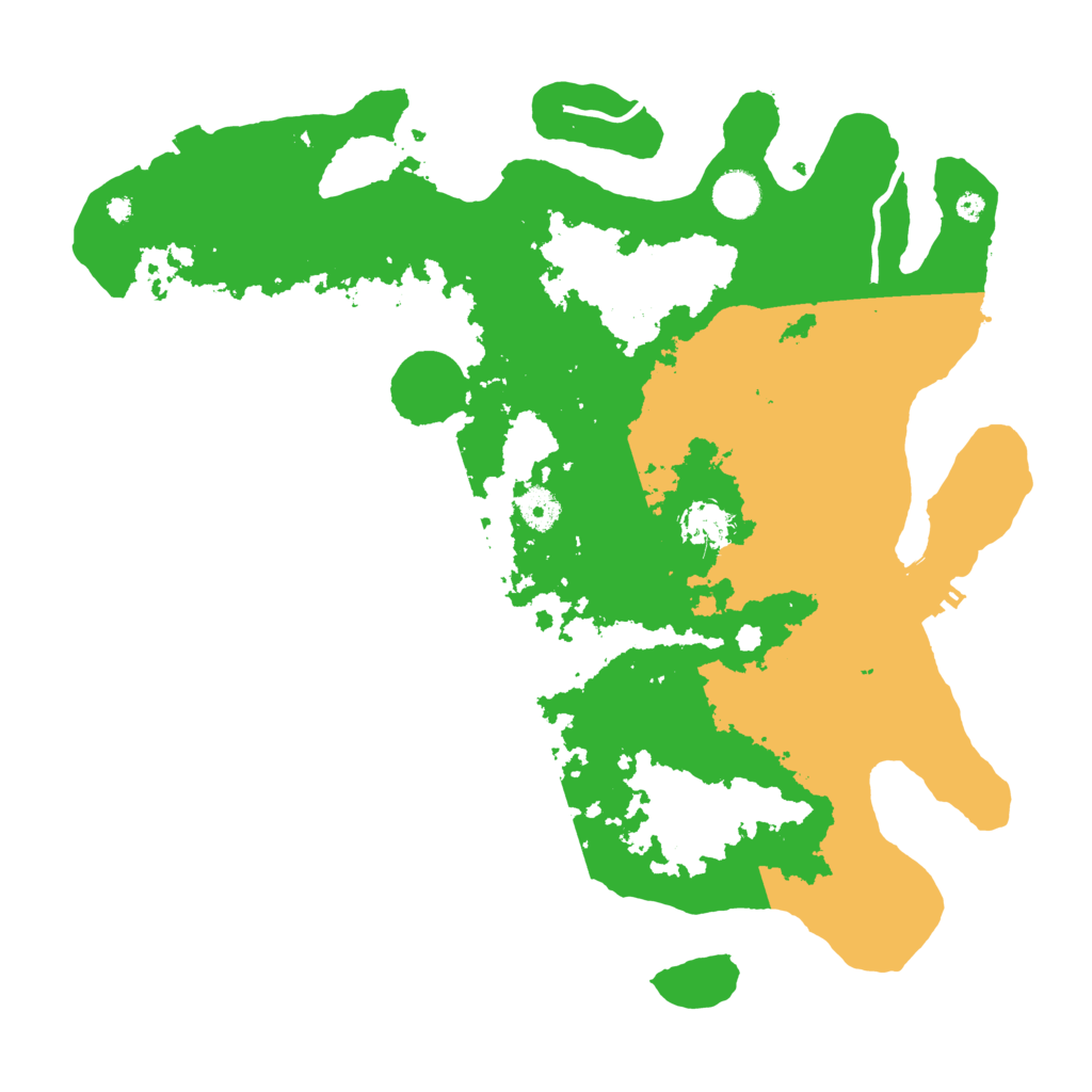 Biome Rust Map: Procedural Map, Size: 4000, Seed: 745710727