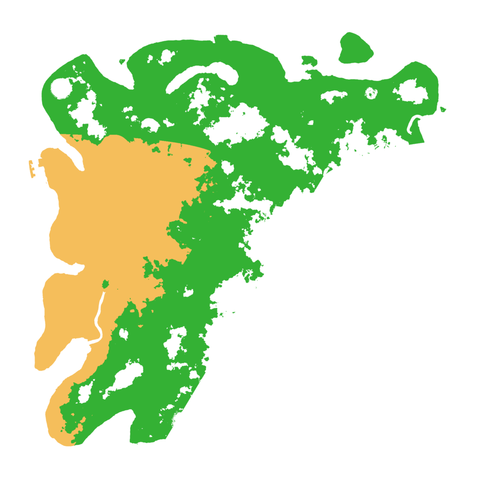 Biome Rust Map: Procedural Map, Size: 4300, Seed: 19920611