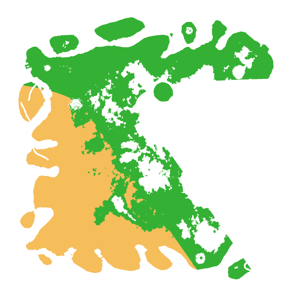 Biome Rust Map: Procedural Map, Size: 4250, Seed: 1251250999