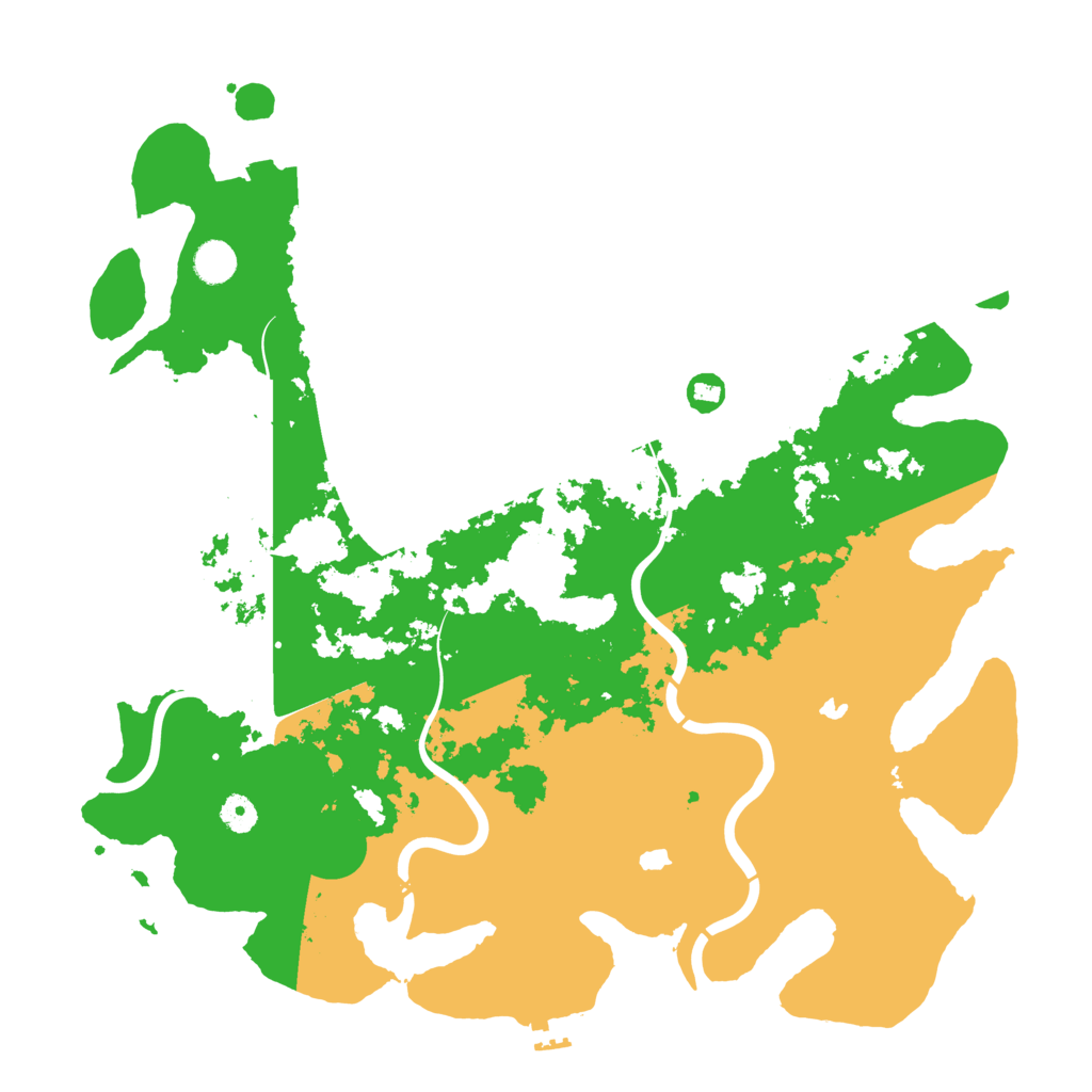 Biome Rust Map: Procedural Map, Size: 4500, Seed: 1514438701