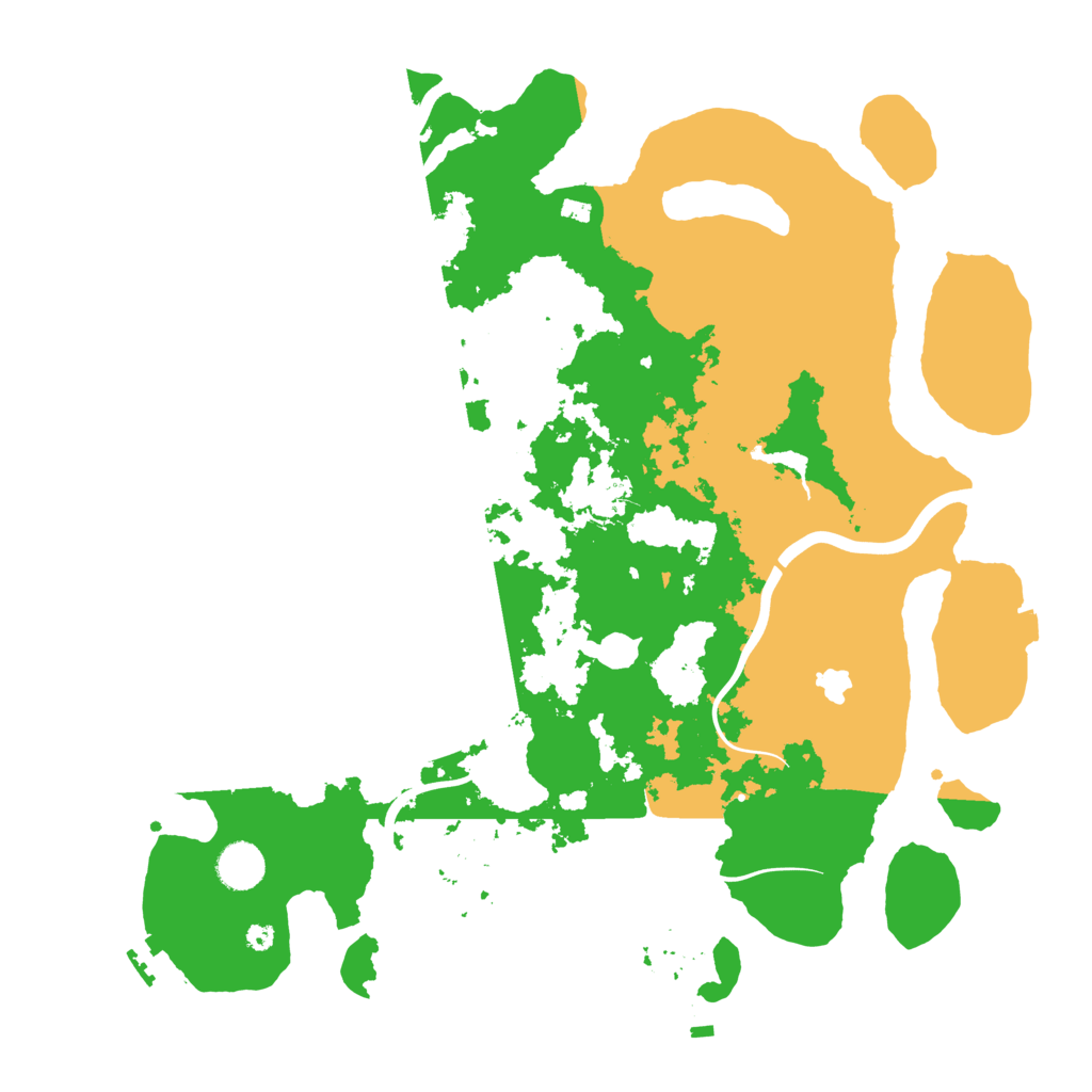 Biome Rust Map: Procedural Map, Size: 4000, Seed: 290579793