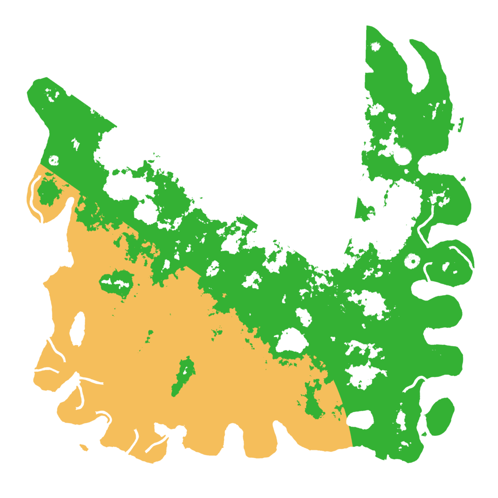 Biome Rust Map: Procedural Map, Size: 5000, Seed: 999995163