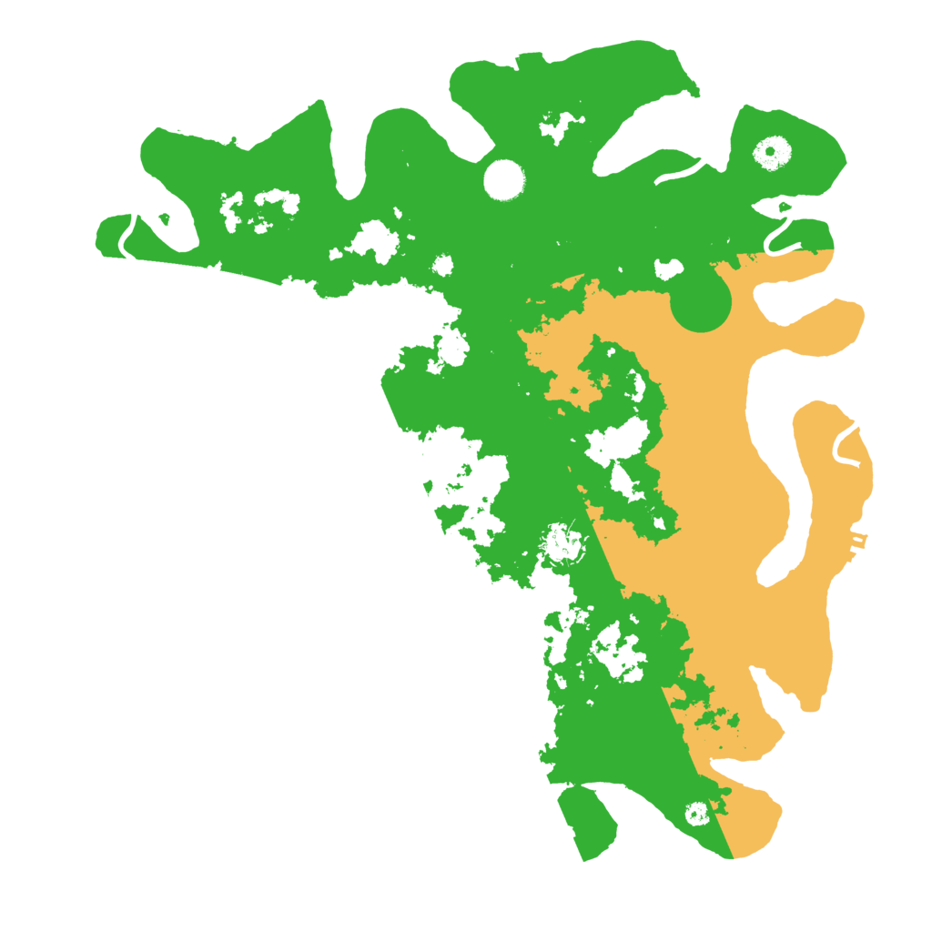 Biome Rust Map: Procedural Map, Size: 4000, Seed: 1080270091