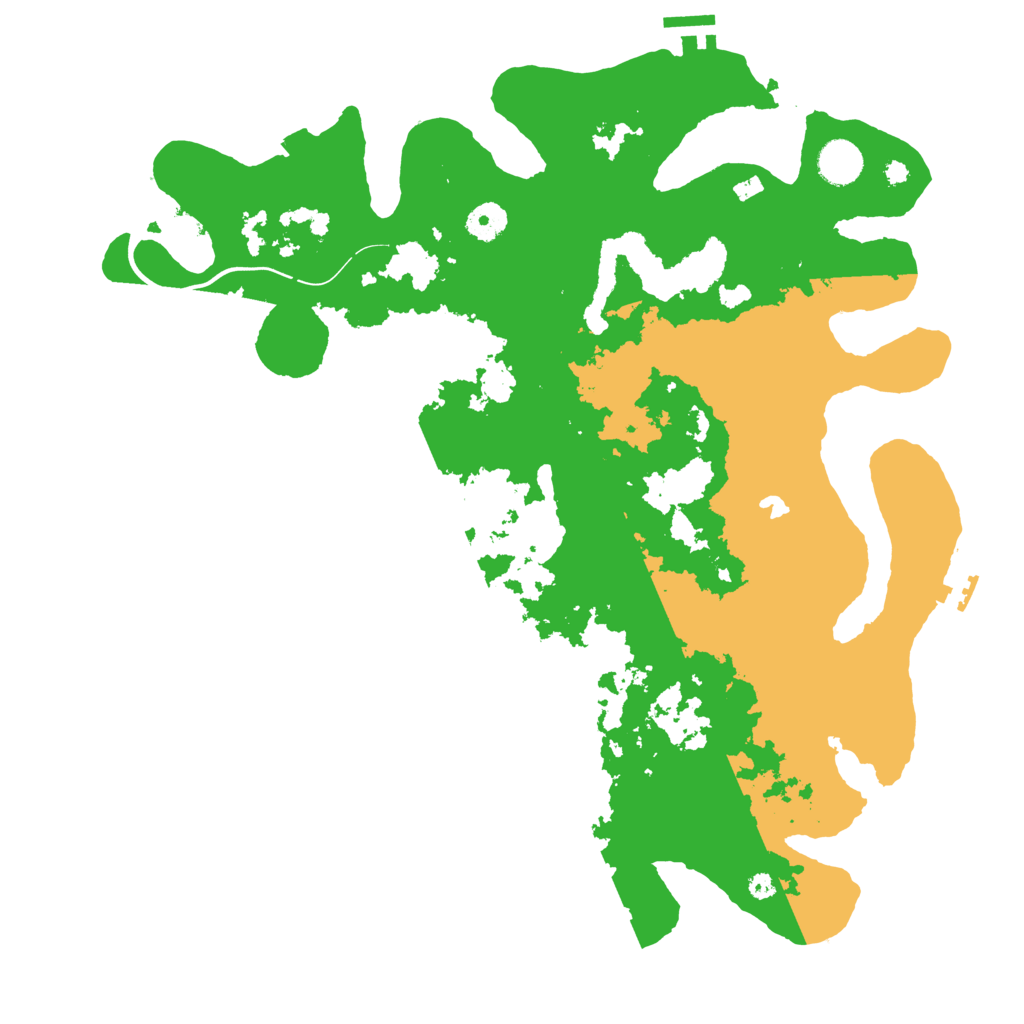 Biome Rust Map: Procedural Map, Size: 4000, Seed: 1080270091