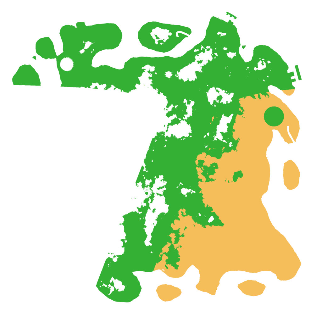 Biome Rust Map: Procedural Map, Size: 4250, Seed: 1600526473