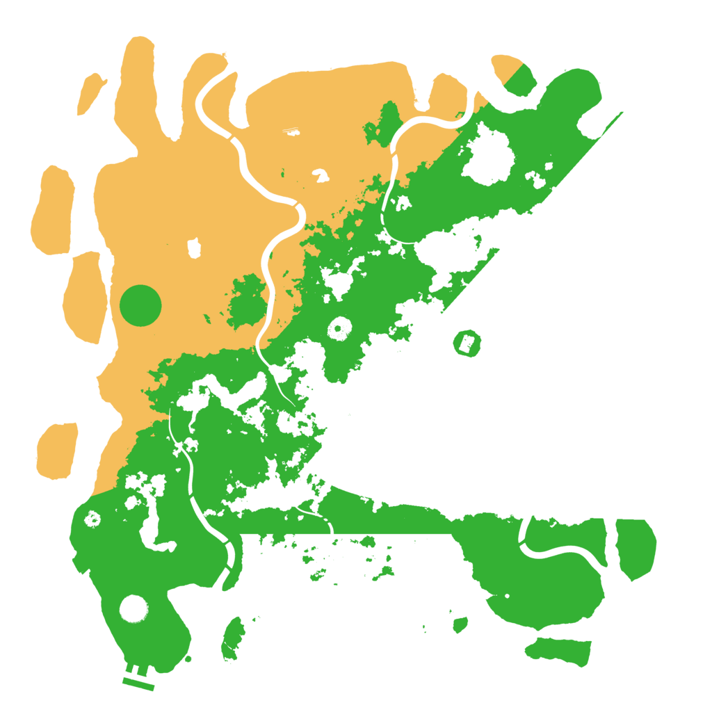 Biome Rust Map: Procedural Map, Size: 4500, Seed: 1484264004