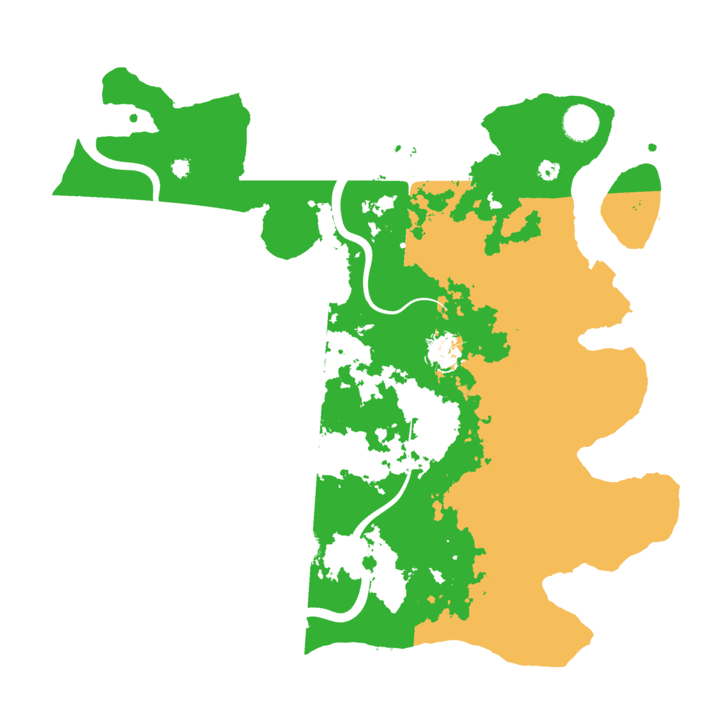 Biome Rust Map: Procedural Map, Size: 3500, Seed: 1446099739
