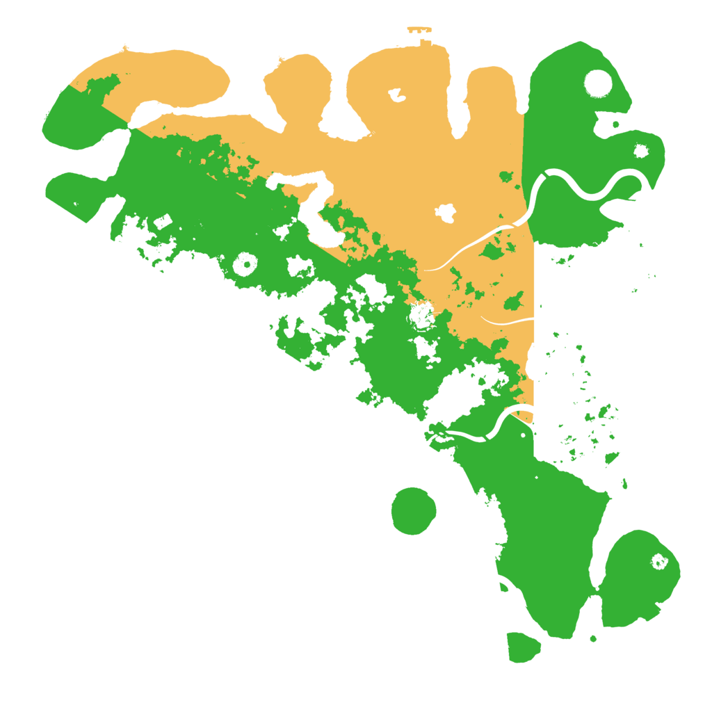 Biome Rust Map: Procedural Map, Size: 4500, Seed: 1012770241