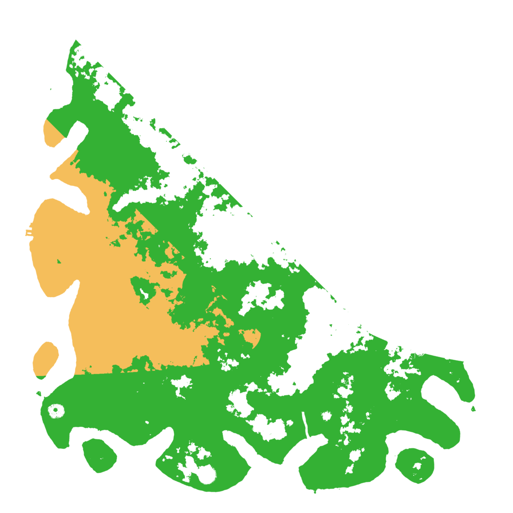 Biome Rust Map: Procedural Map, Size: 5000, Seed: 824539074