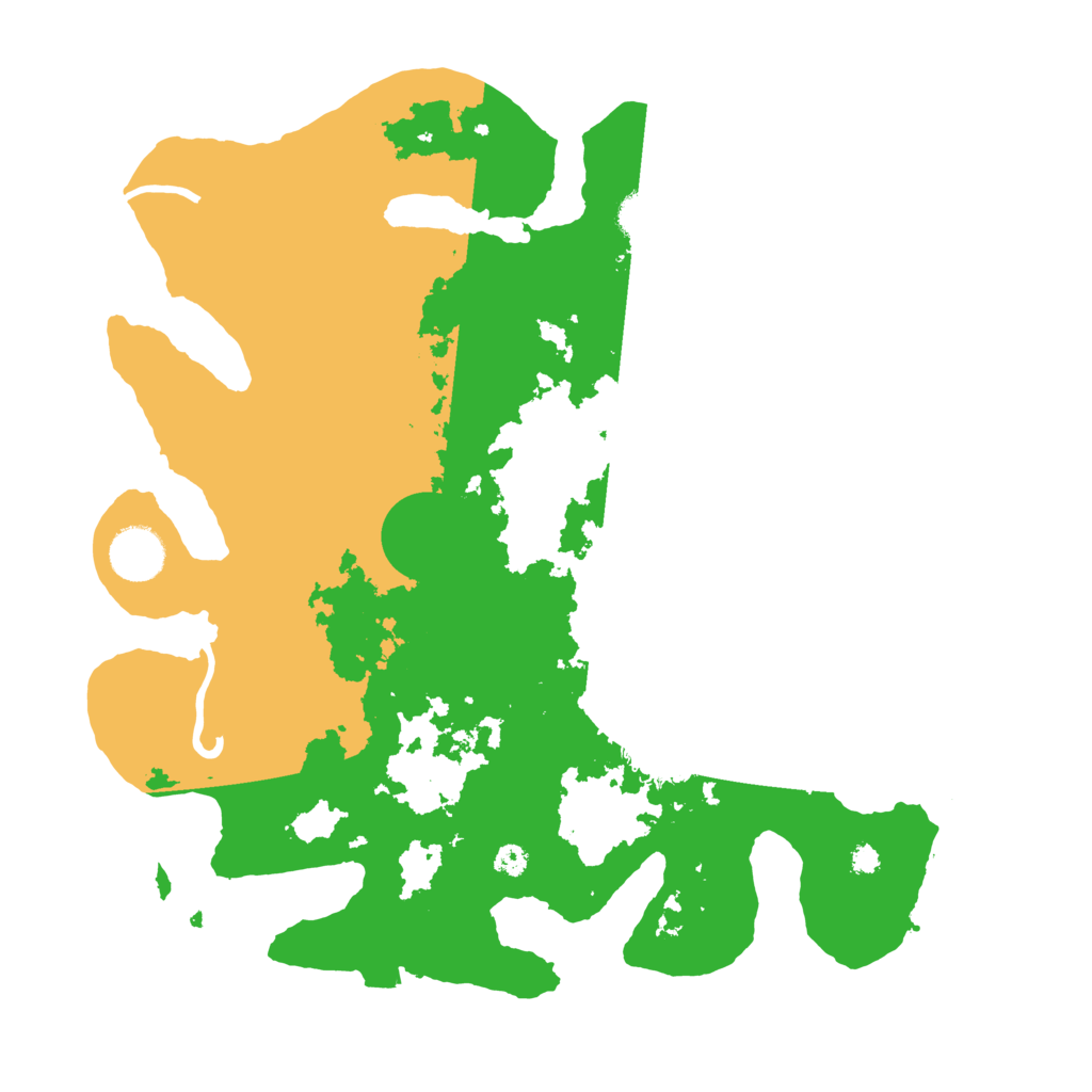 Biome Rust Map: Procedural Map, Size: 3500, Seed: 872340954