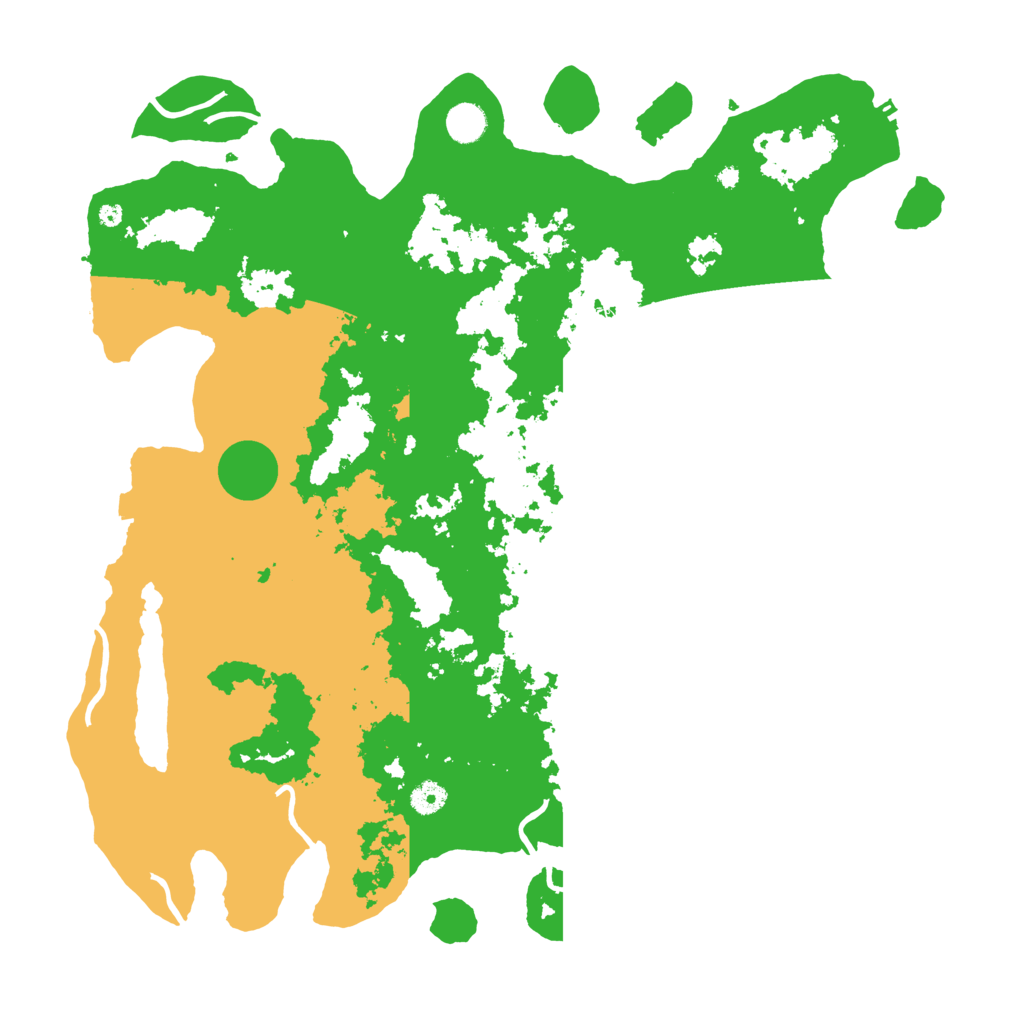 Biome Rust Map: Procedural Map, Size: 4500, Seed: 299533165