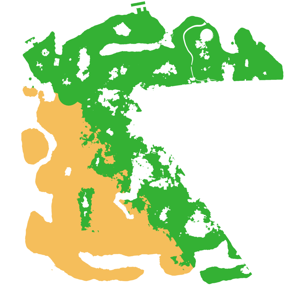 Biome Rust Map: Procedural Map, Size: 4250, Seed: 1316056317