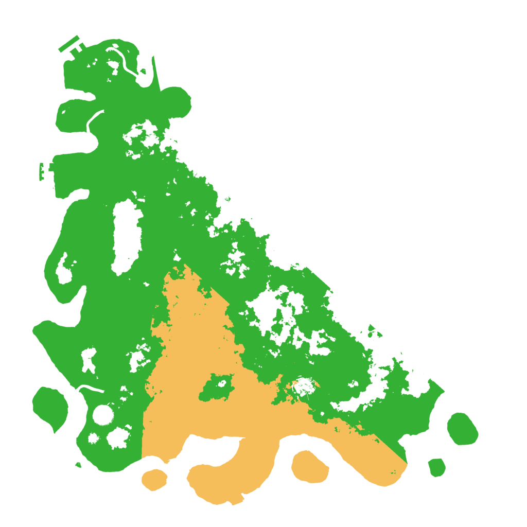 Biome Rust Map: Procedural Map, Size: 4500, Seed: 1908433217