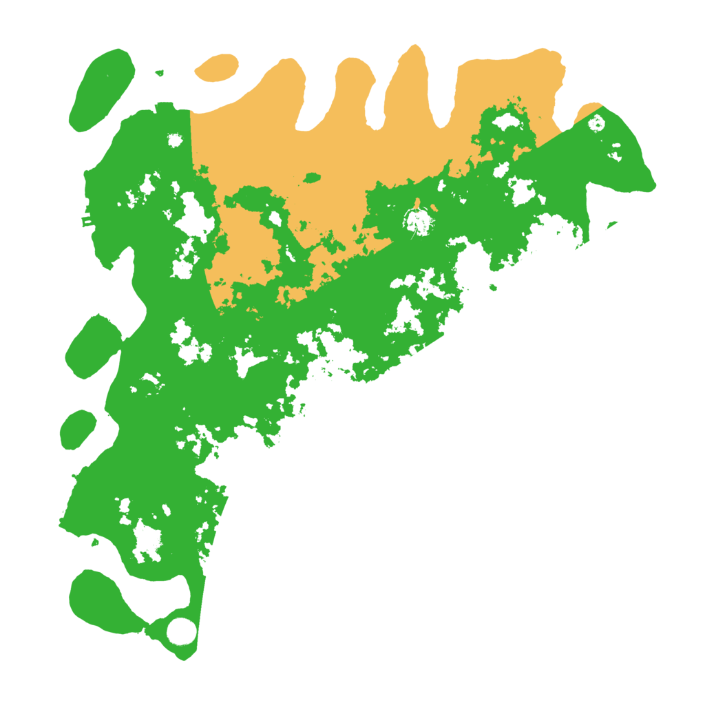 Biome Rust Map: Procedural Map, Size: 4500, Seed: 187908270