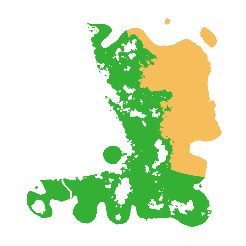 Biome Rust Map: Procedural Map, Size: 3750, Seed: 542737992