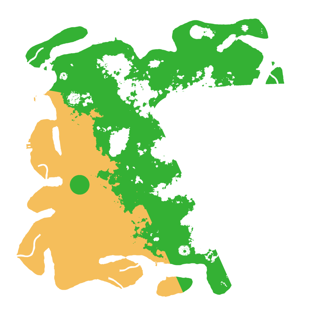Biome Rust Map: Procedural Map, Size: 4250, Seed: 2024987422