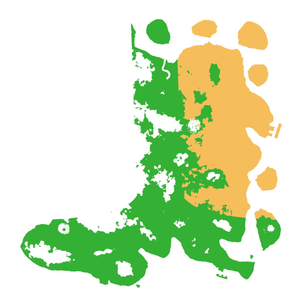 Biome Rust Map: Procedural Map, Size: 4000, Seed: 242749521