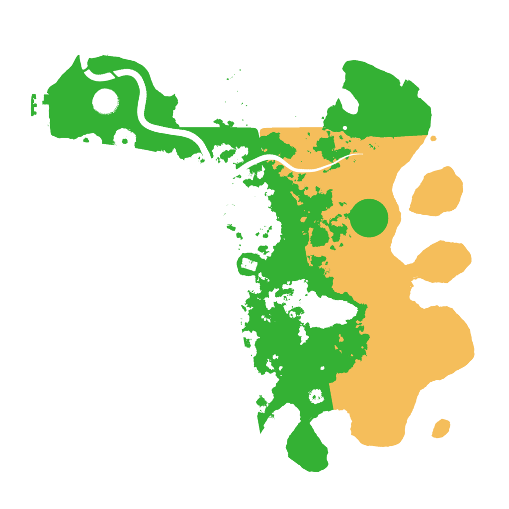 Biome Rust Map: Procedural Map, Size: 3500, Seed: 1082193947