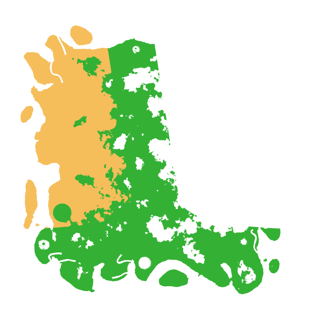 Biome Rust Map: Procedural Map, Size: 4500, Seed: 1187733641