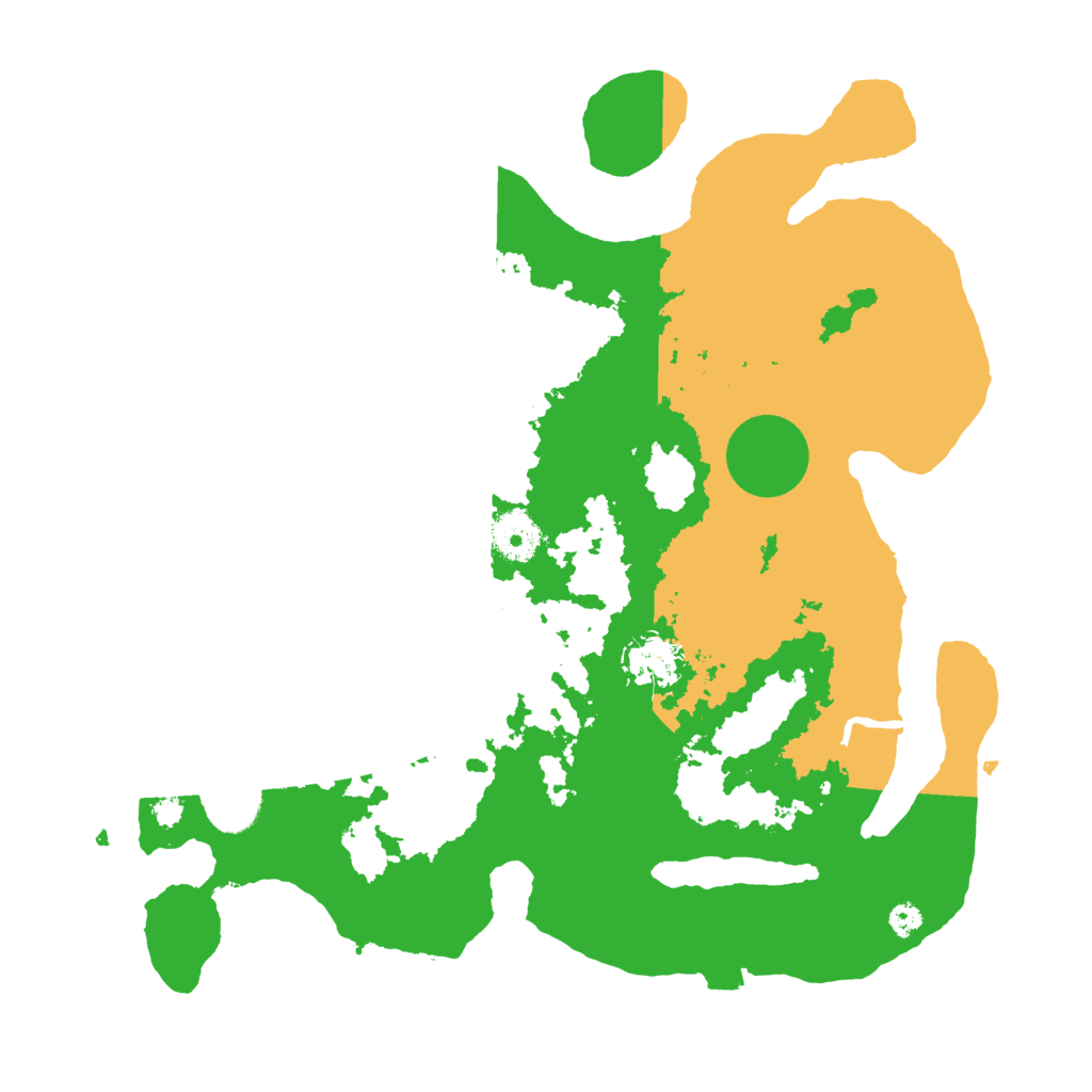 Biome Rust Map: Procedural Map, Size: 3500, Seed: 1912499388