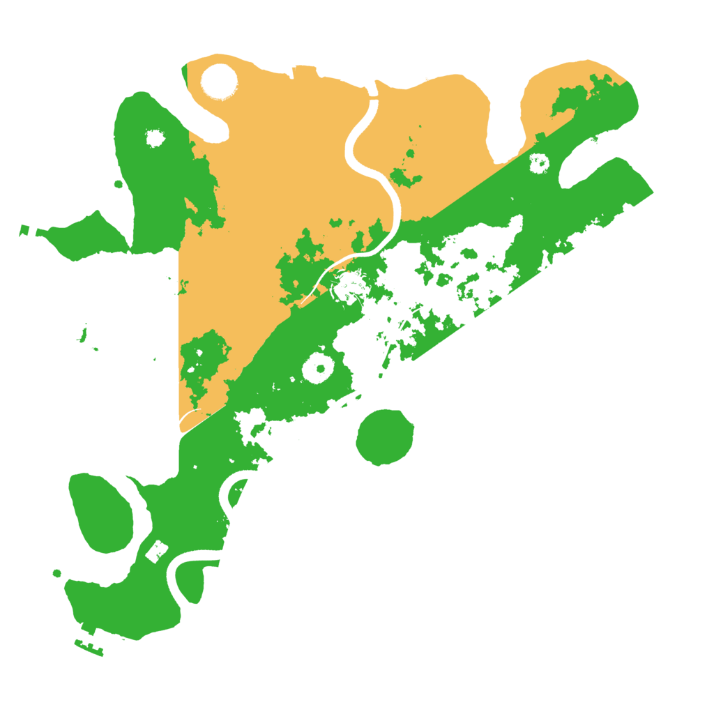 Biome Rust Map: Procedural Map, Size: 3500, Seed: 761382804