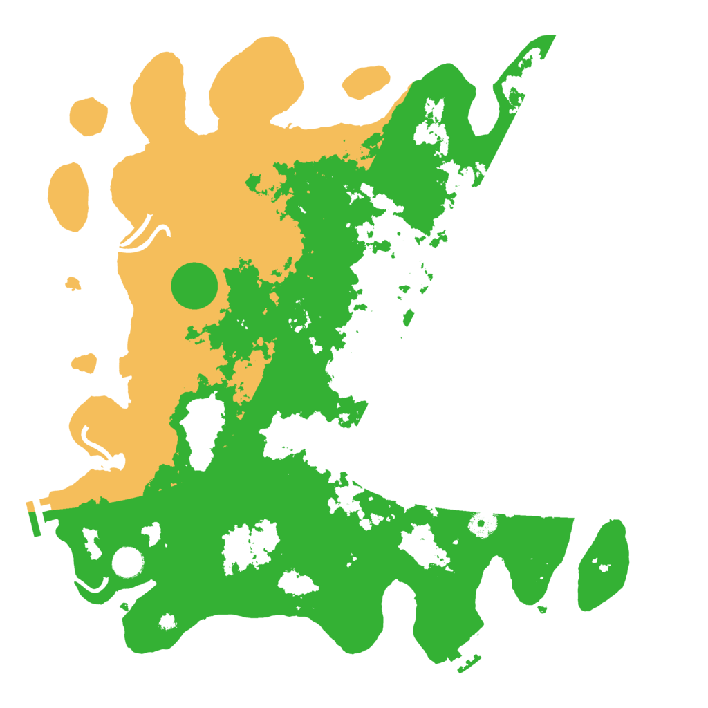 Biome Rust Map: Procedural Map, Size: 4000, Seed: 6975