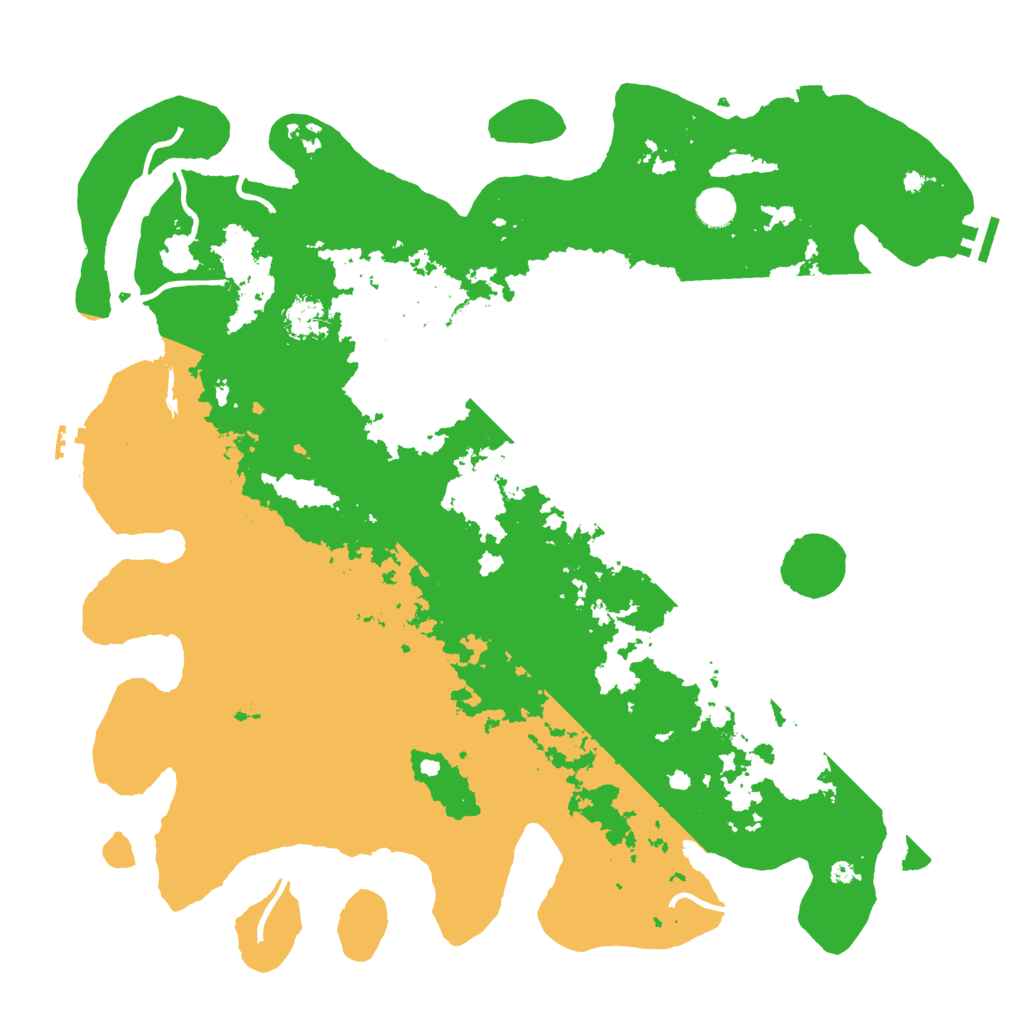 Biome Rust Map: Procedural Map, Size: 4500, Seed: 888704923