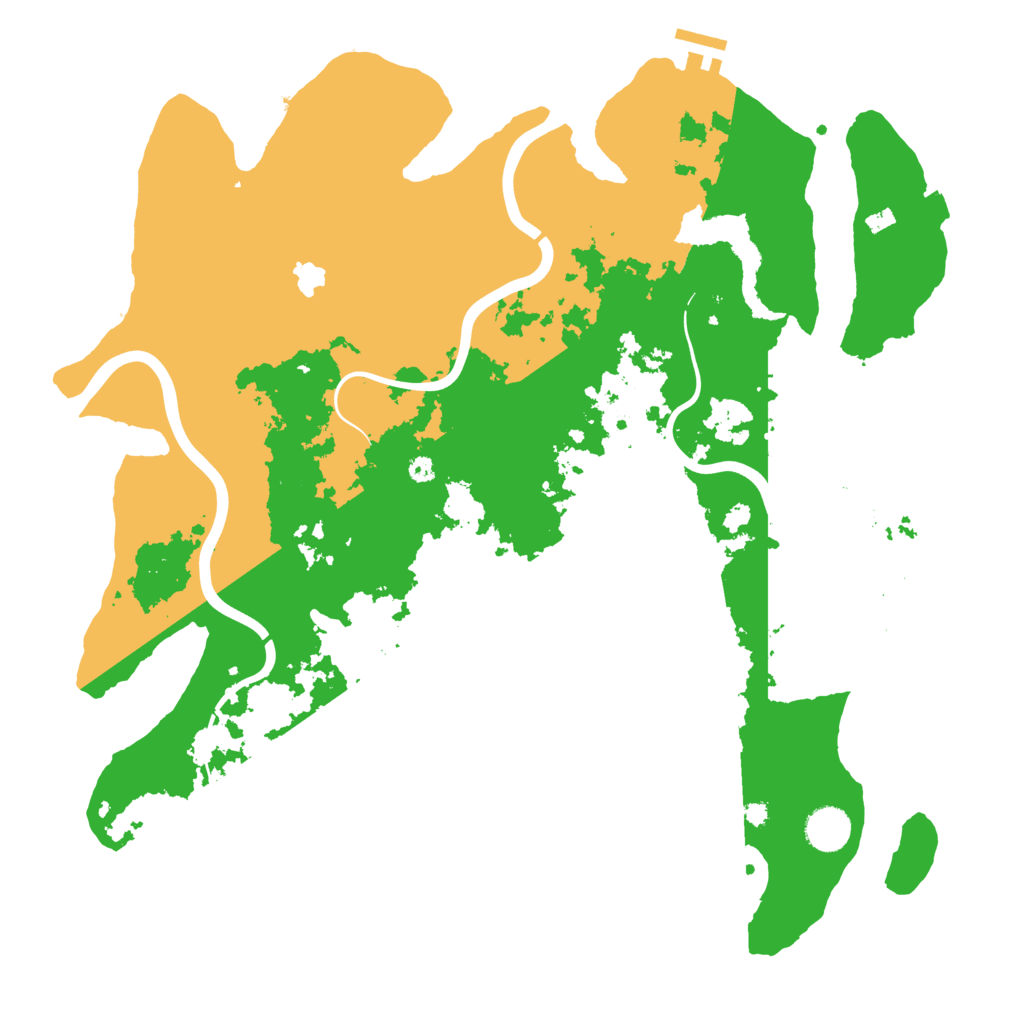 Biome Rust Map: Procedural Map, Size: 4000, Seed: 2062394095