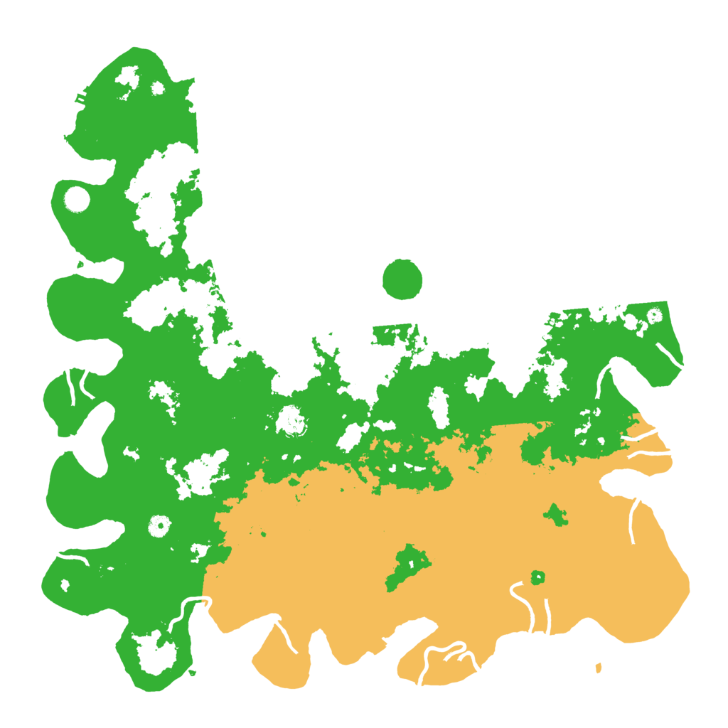 Biome Rust Map: Procedural Map, Size: 5000, Seed: 276934462