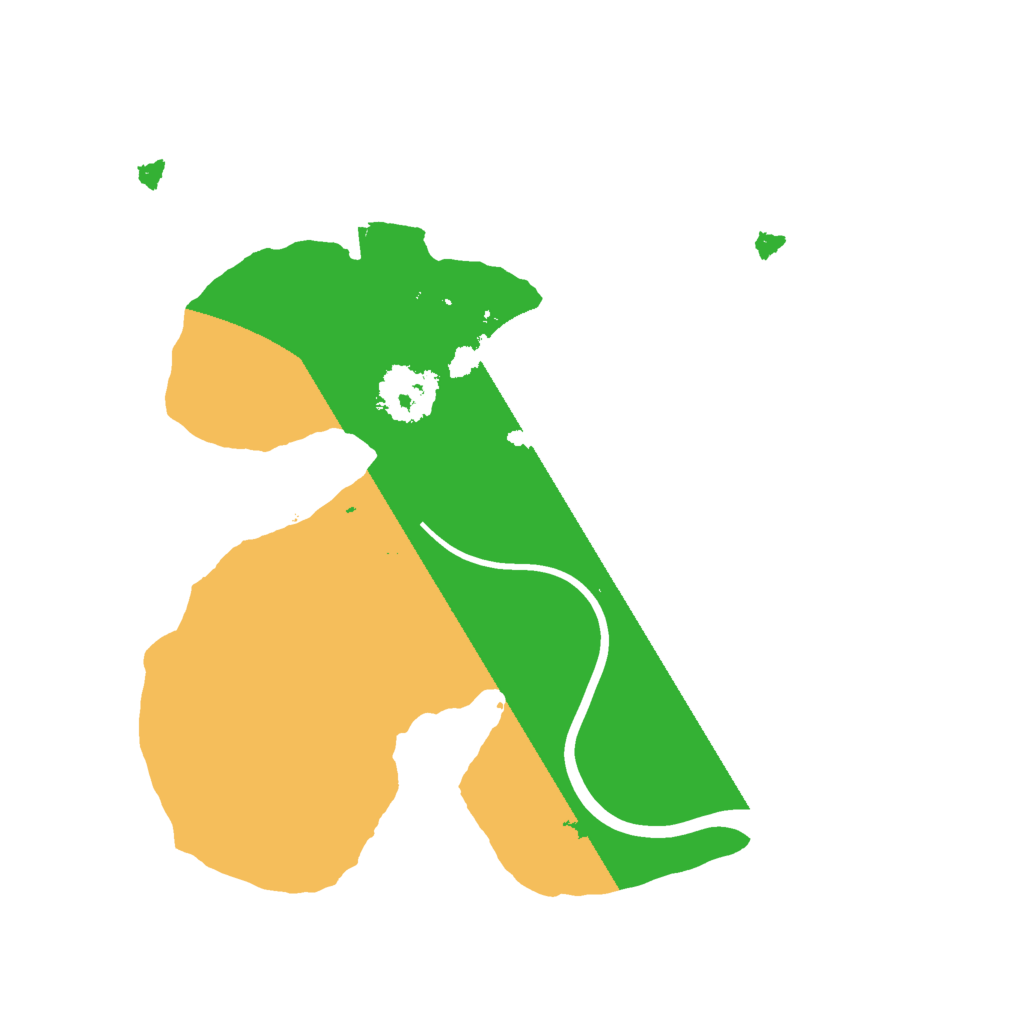 Biome Rust Map: Procedural Map, Size: 1800, Seed: 575245924