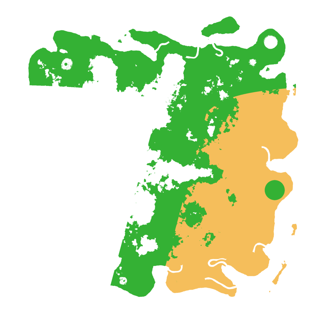 Biome Rust Map: Procedural Map, Size: 4250, Seed: 3398