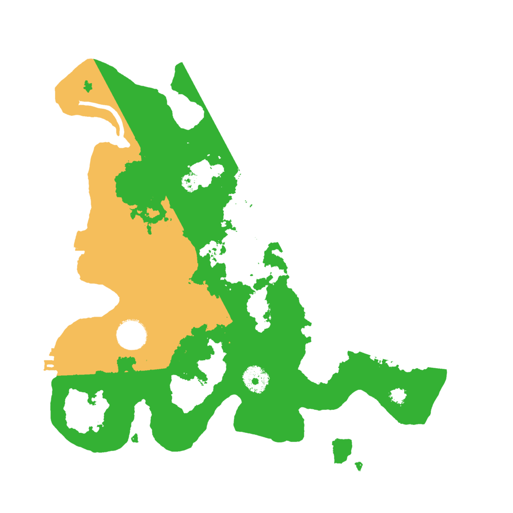 Biome Rust Map: Procedural Map, Size: 3000, Seed: 1839685816
