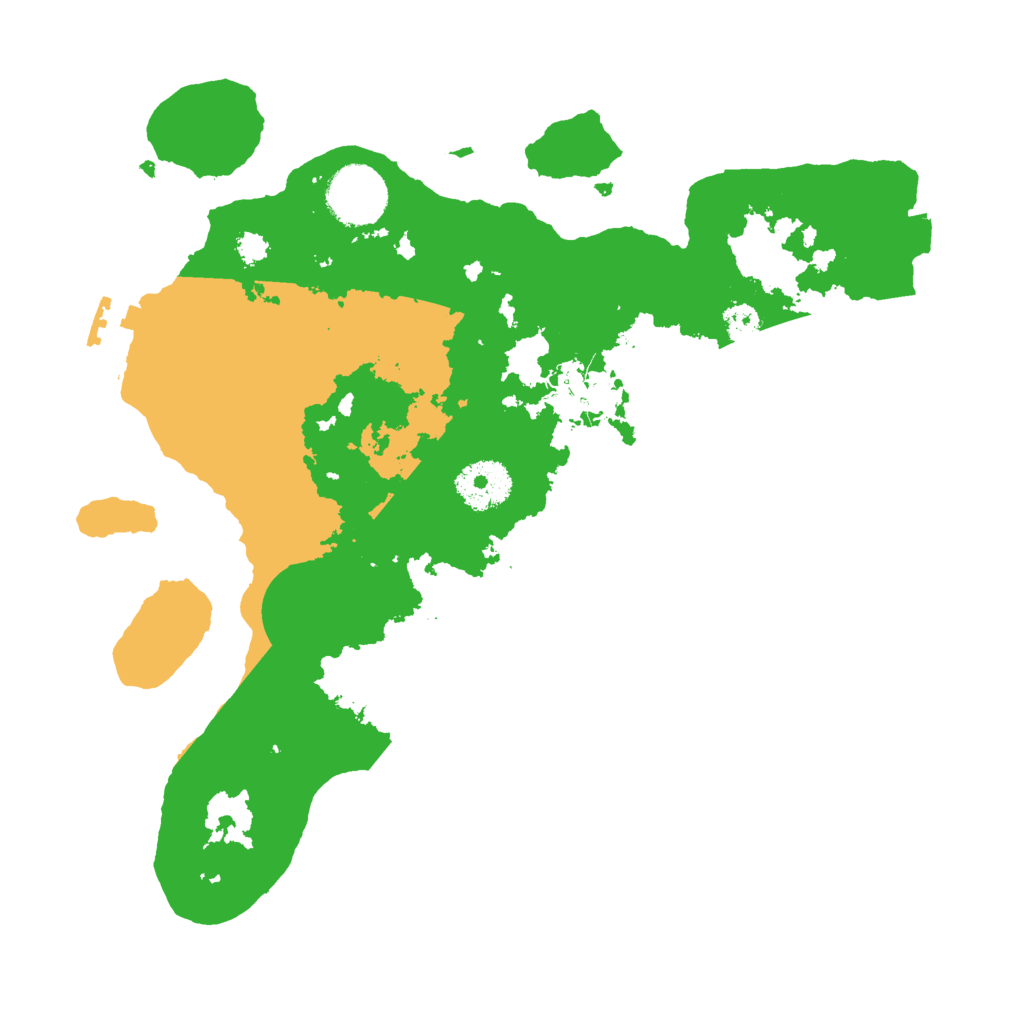 Biome Rust Map: Procedural Map, Size: 3000, Seed: 1484643895