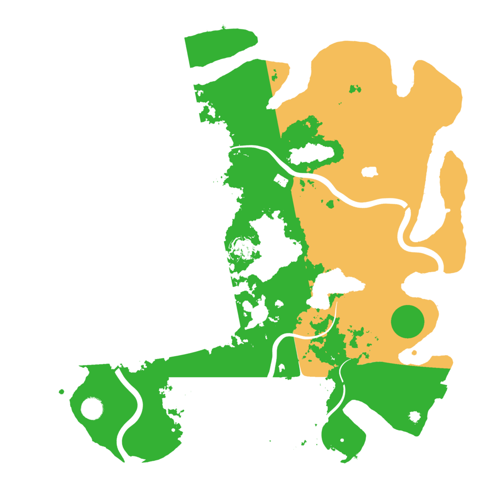 Biome Rust Map: Procedural Map, Size: 4000, Seed: 273979842