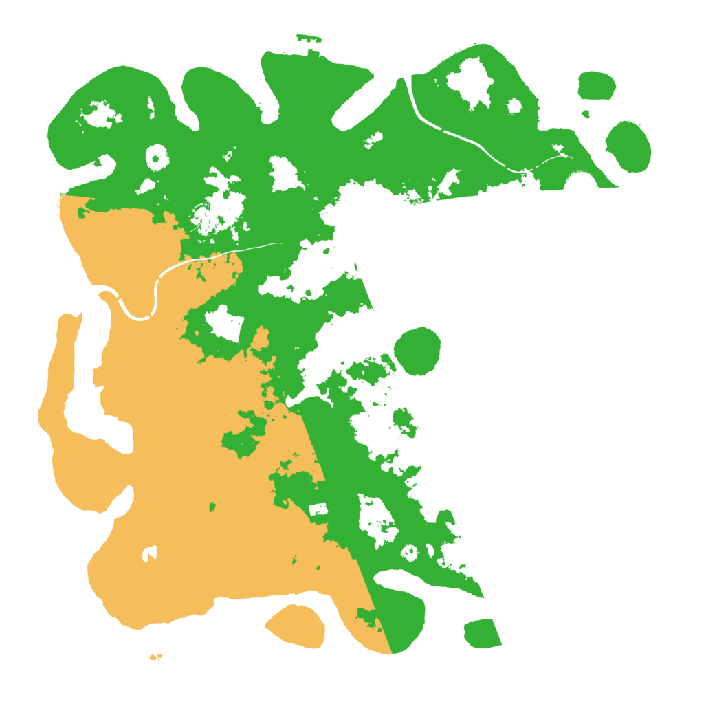 Biome Rust Map: Procedural Map, Size: 4250, Seed: 1654796058