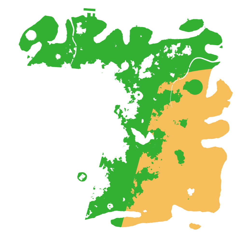 Biome Rust Map: Procedural Map, Size: 4250, Seed: 127660