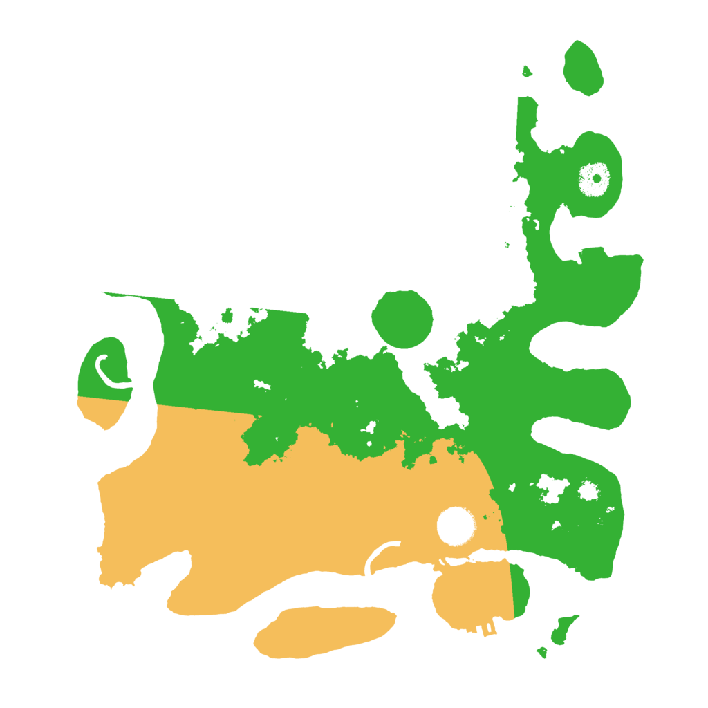 Biome Rust Map: Procedural Map, Size: 3250, Seed: 336133007