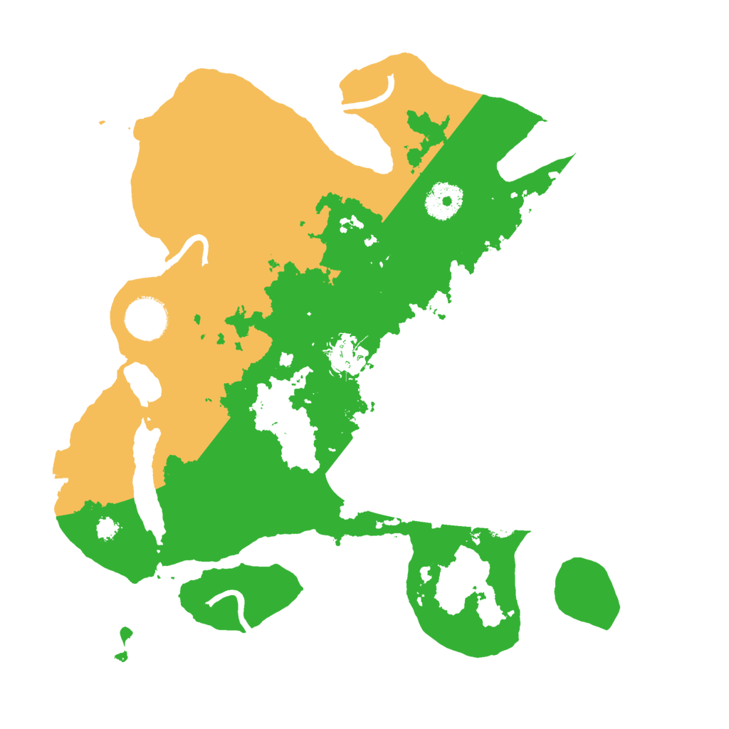 Biome Rust Map: Procedural Map, Size: 3000, Seed: 1587130824