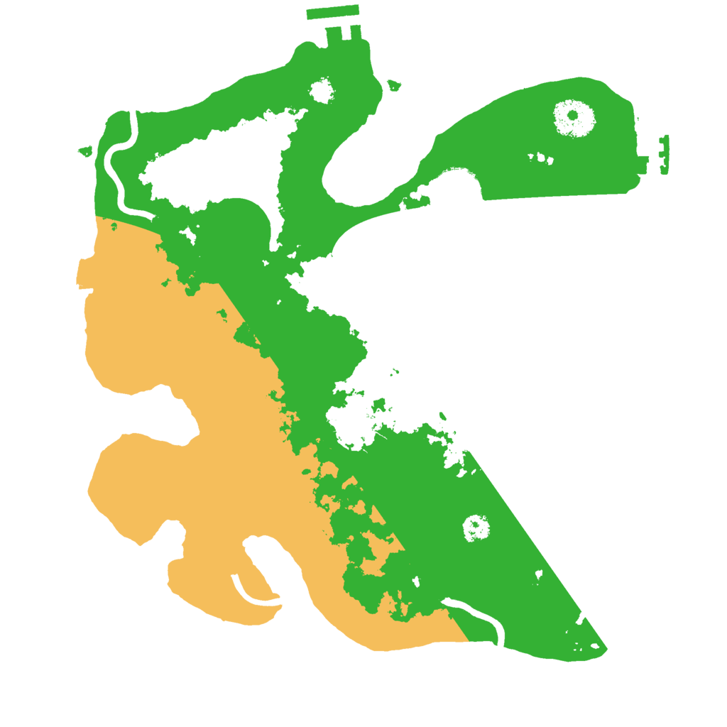 Biome Rust Map: Procedural Map, Size: 2800, Seed: 1082116429