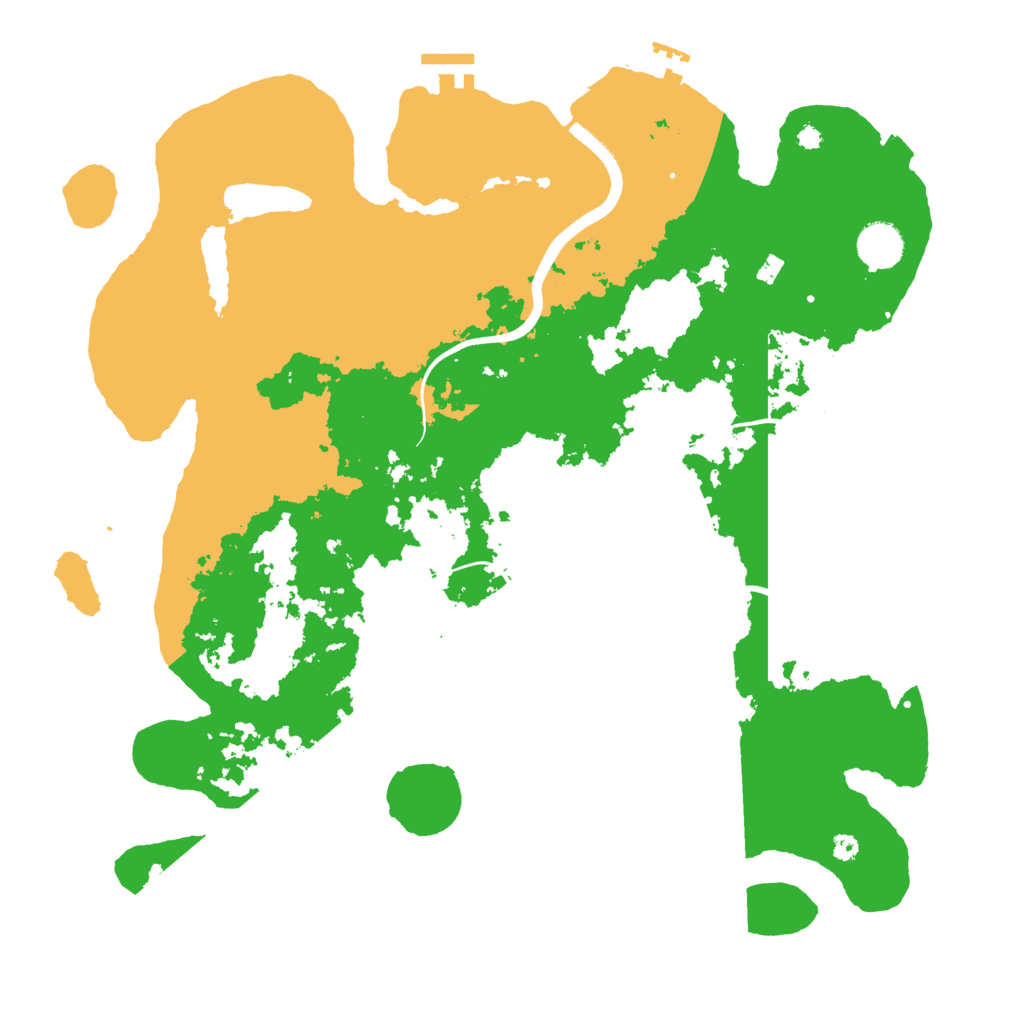 Biome Rust Map: Procedural Map, Size: 3900, Seed: 28101848