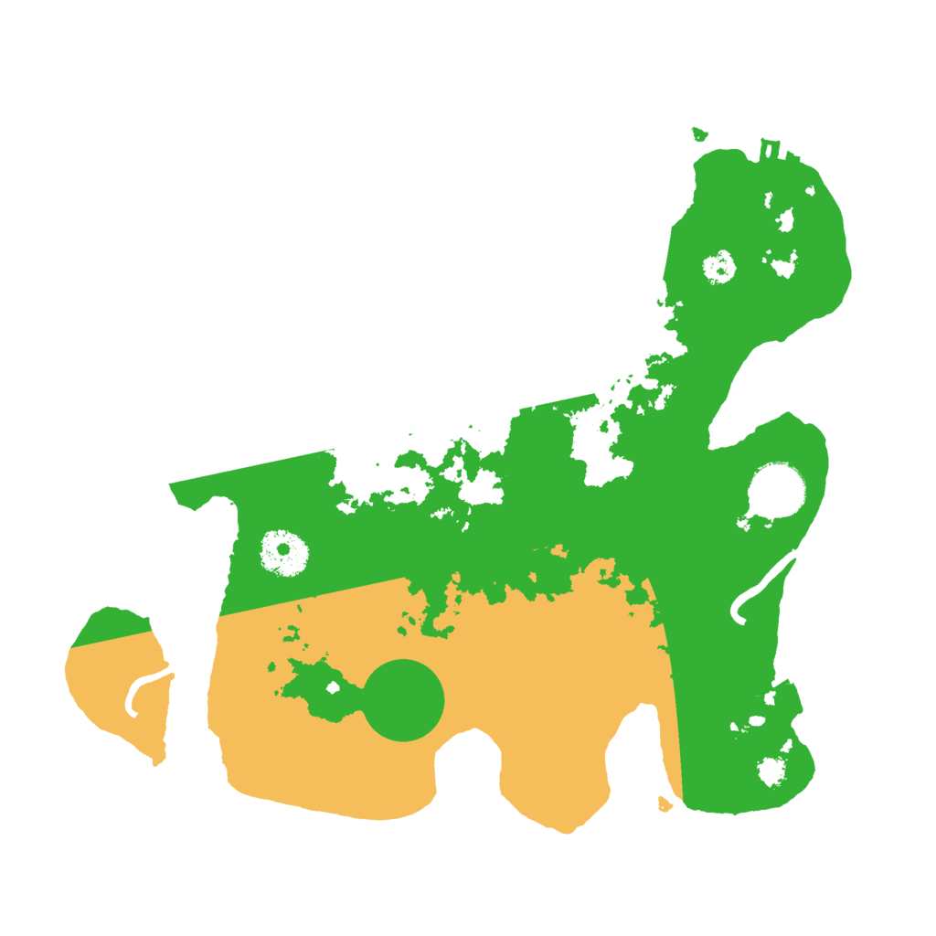 Biome Rust Map: Procedural Map, Size: 3000, Seed: 417