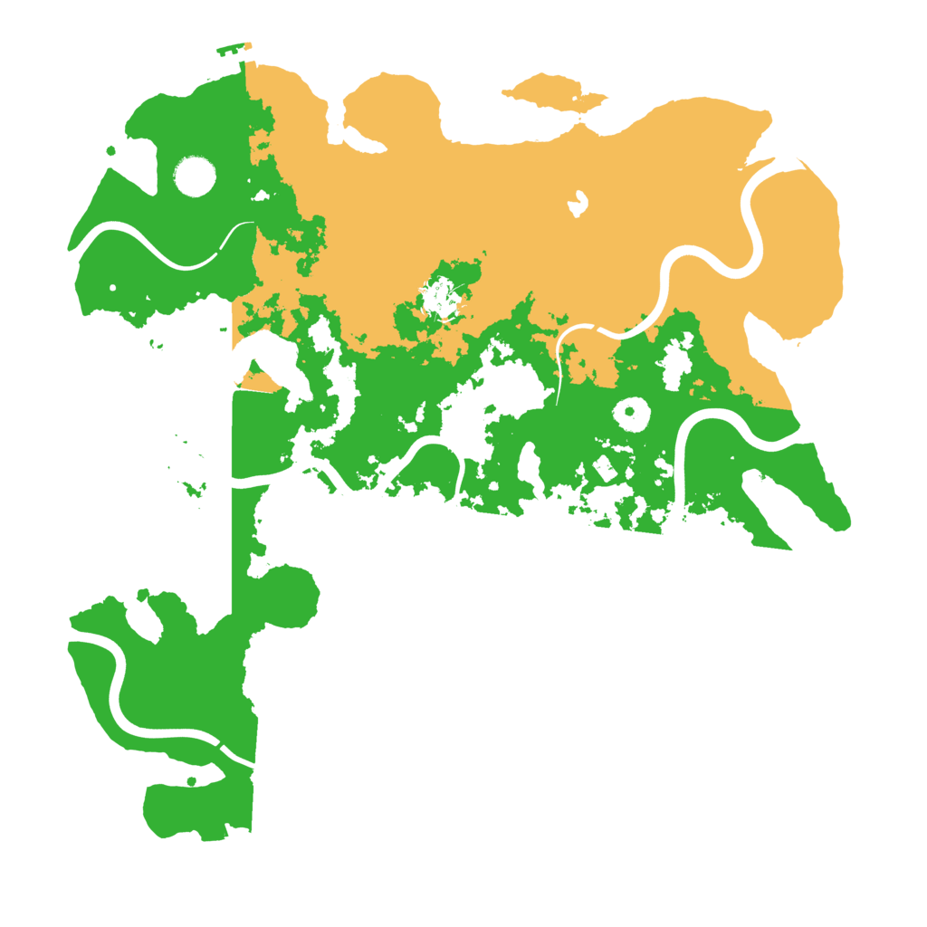 Biome Rust Map: Procedural Map, Size: 4000, Seed: 69240378