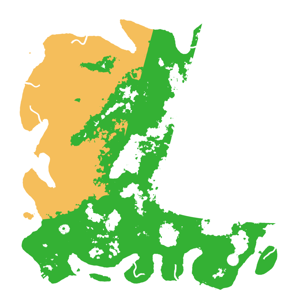 Biome Rust Map: Procedural Map, Size: 4500, Seed: 1598548980